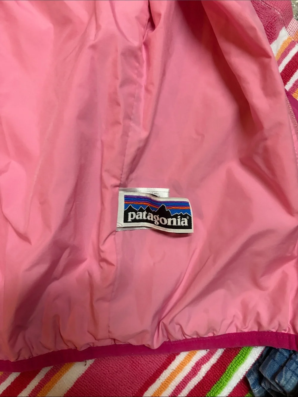 Patagonia Toddler Hot Pink Nano Puff Puffer Jacket
